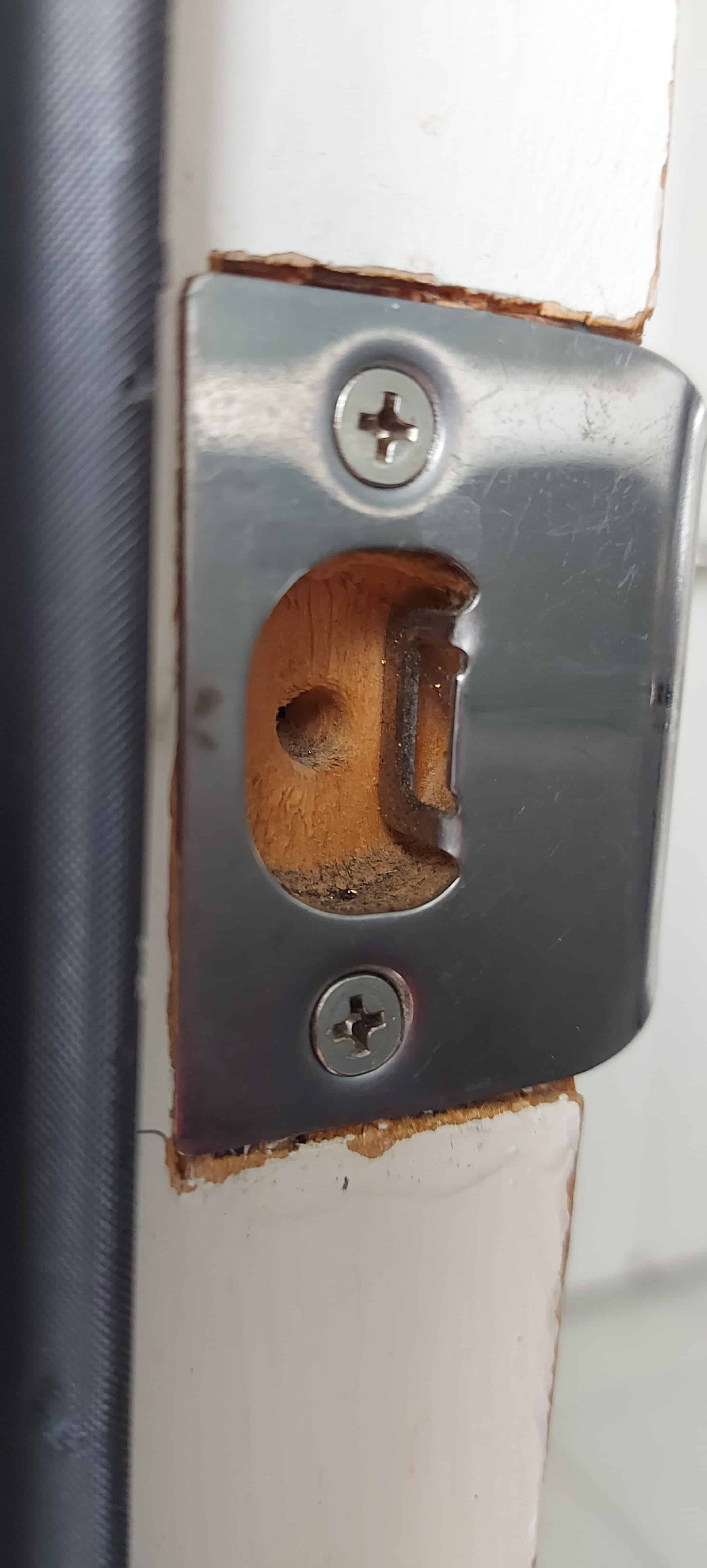 How necessary is a door knob strike plate?
