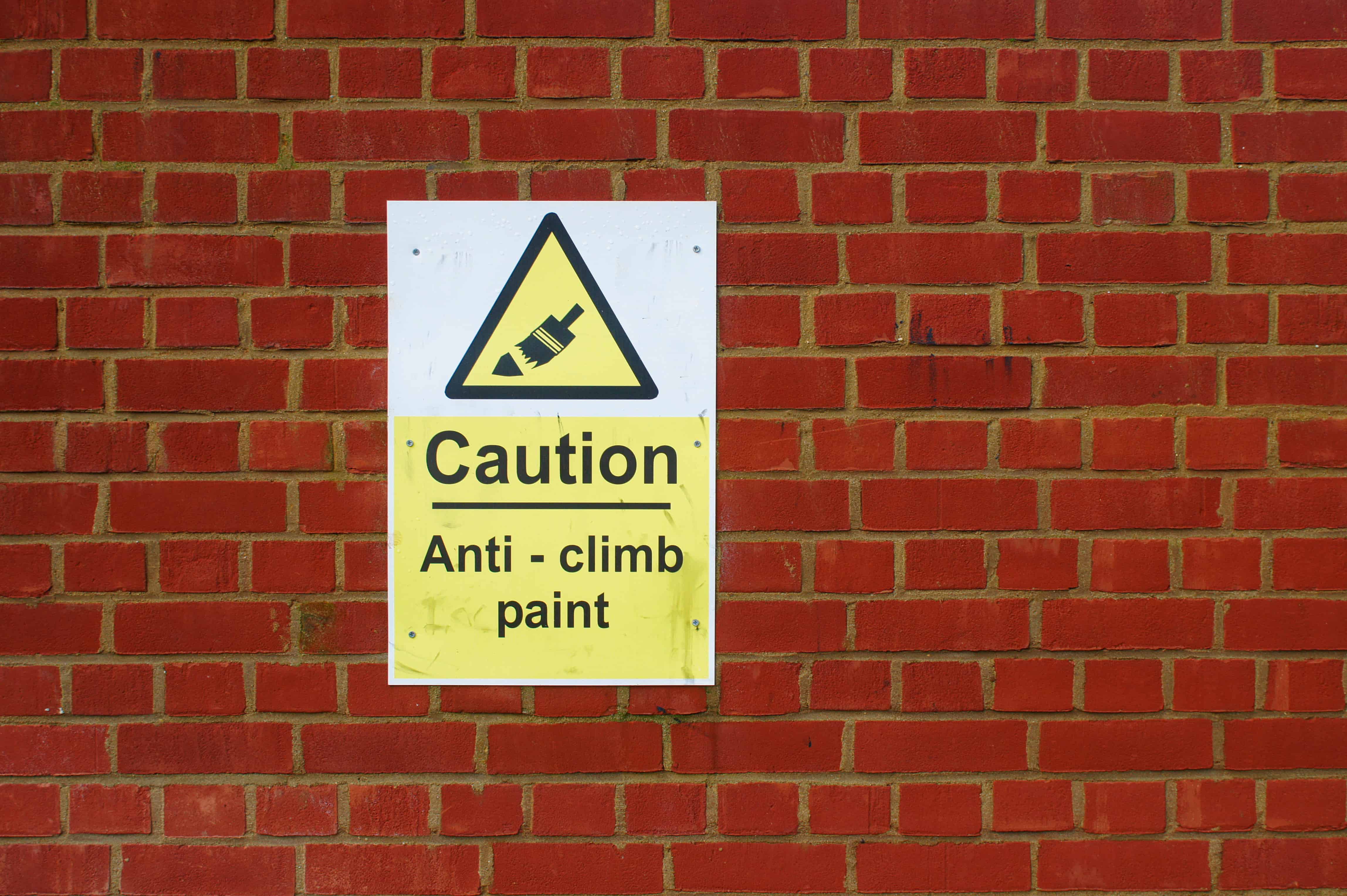 Is Anti-Climb Paint Legal? (Anti-Vandal)